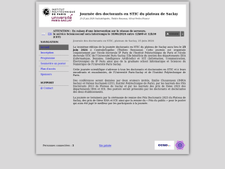 Accéder au site de la conférence