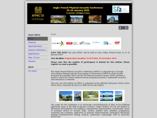 Accéder au site de la conférence