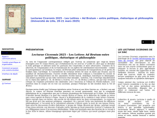Accéder au site de la conférence