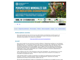 Accéder au site de la conférence