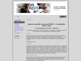 Accéder au site de la conférence