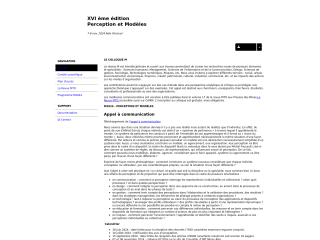 Accéder au site de la conférence