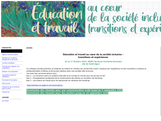 Accéder au site de la conférence