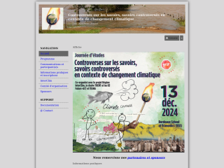 Accéder au site de la conférence
