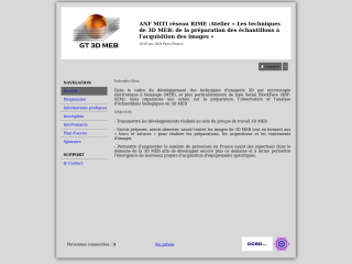 Accéder au site de la conférence