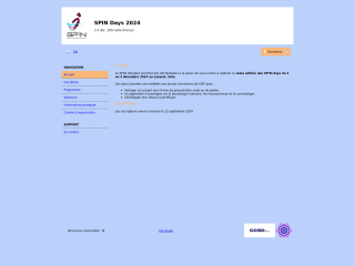 Accéder au site de la conférence