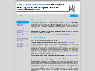 Accéder au site de la conférence