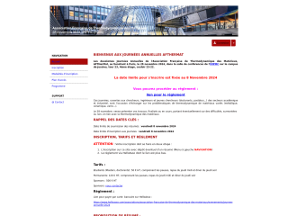 Accéder au site de la conférence
