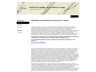 Accéder au site de la conférence