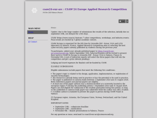 Accéder au site de la conférence