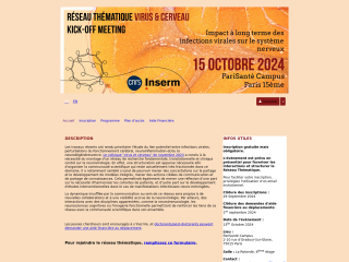 Accéder au site de la conférence