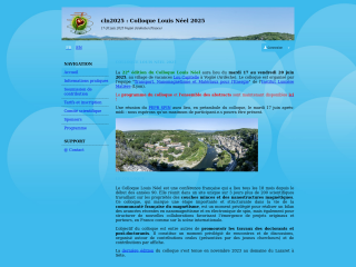 Accéder au site de la conférence