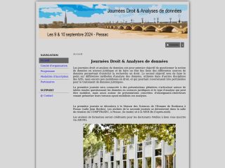 Accéder au site de la conférence