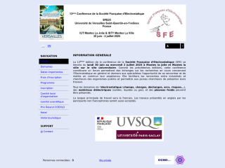 Accéder au site de la conférence