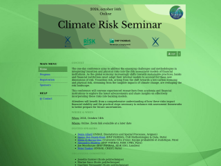 Accéder au site de la conférence