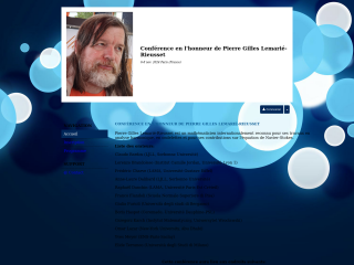 Accéder au site de la conférence