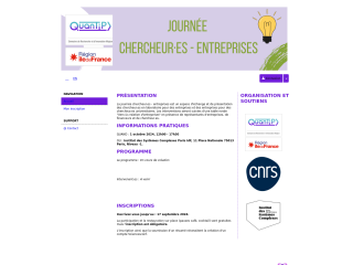 Accéder au site de la conférence
