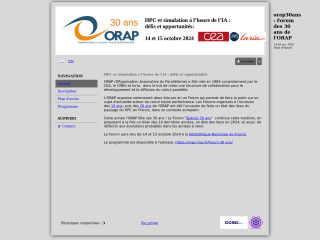 Accéder au site de la conférence