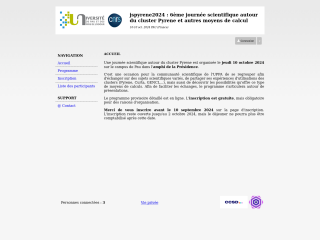 Accéder au site de la conférence