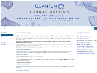 Accéder au site de la conférence