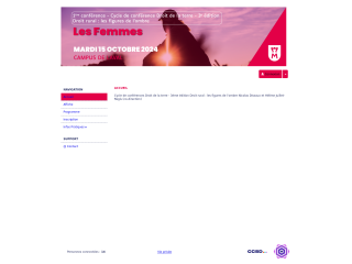 Accéder au site de la conférence