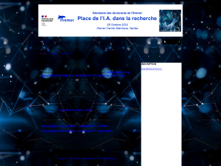 Accéder au site de la conférence