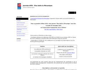 Accéder au site de la conférence