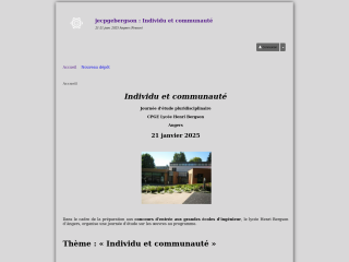 Accéder au site de la conférence