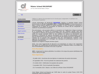 Accéder au site de la conférence