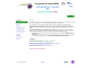Accéder au site de la conférence