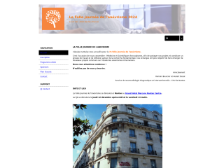 Accéder au site de la conférence