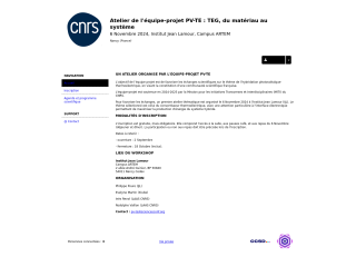 Accéder au site de la conférence