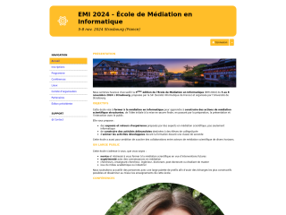 Accéder au site de la conférence