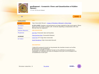 Accéder au site de la conférence