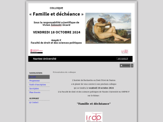 Accéder au site de la conférence