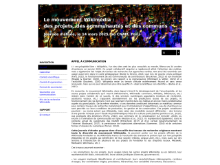 Accéder au site de la conférence