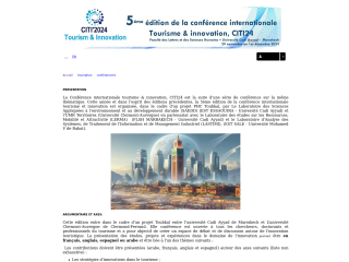 Accéder au site de la conférence