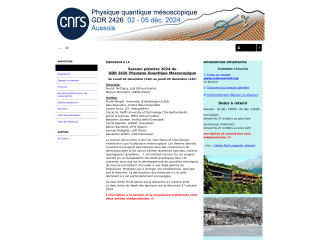 Accéder au site de la conférence