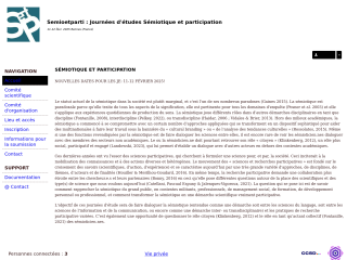 Accéder au site de la conférence