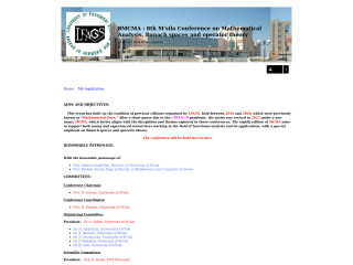 Accéder au site de la conférence