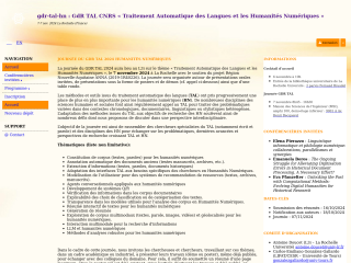 Accéder au site de la conférence
