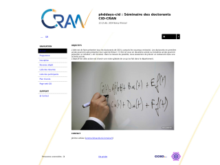 Accéder au site de la conférence