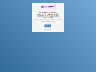 Accéder au site de la conférence