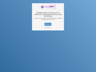 Accéder au site de la conférence