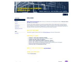 Accéder au site de la conférence