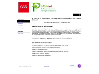 Accéder au site de la conférence