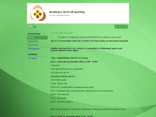 Accéder au site de la conférence