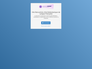 Accéder au site de la conférence