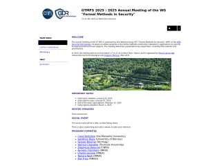 Accéder au site de la conférence