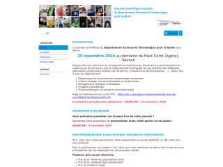 Accéder au site de la conférence